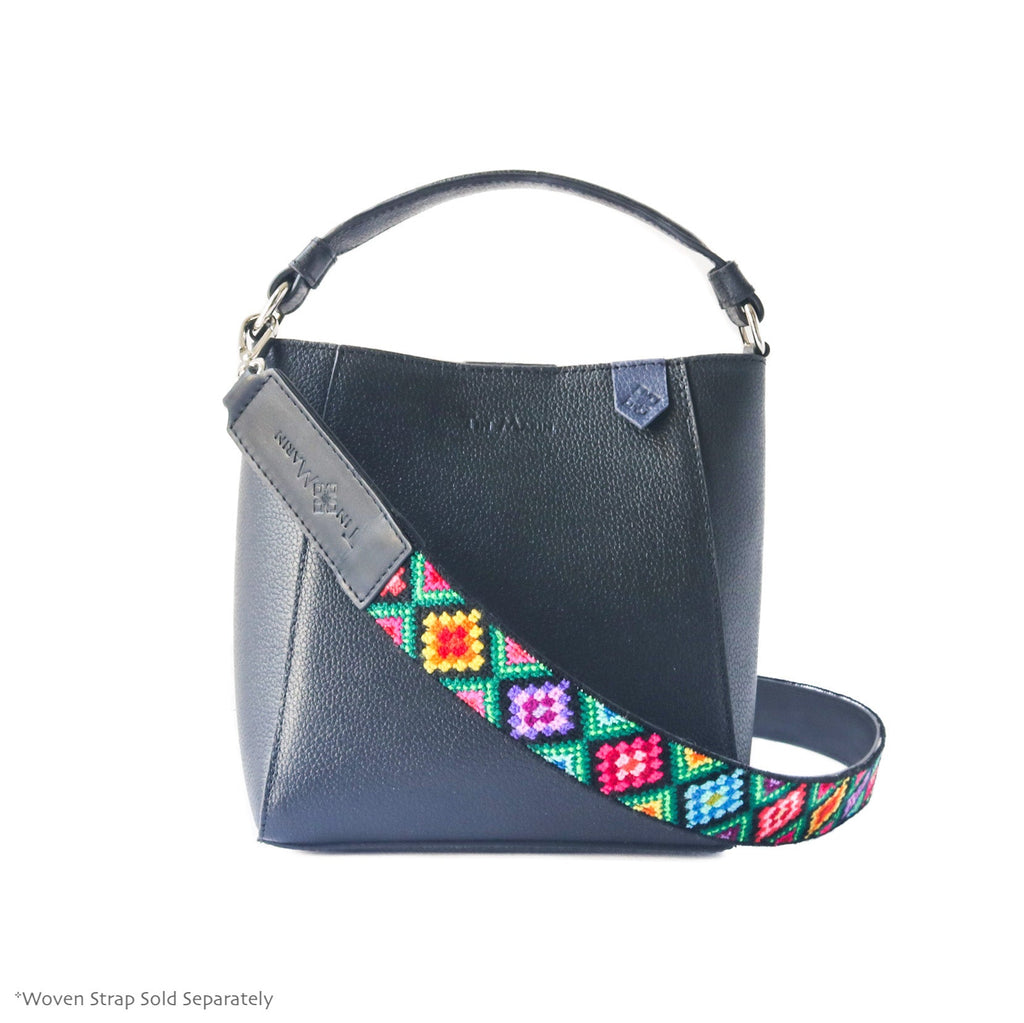 Yaya Leather Bucket Bag